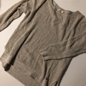 Tan crew neck sweater